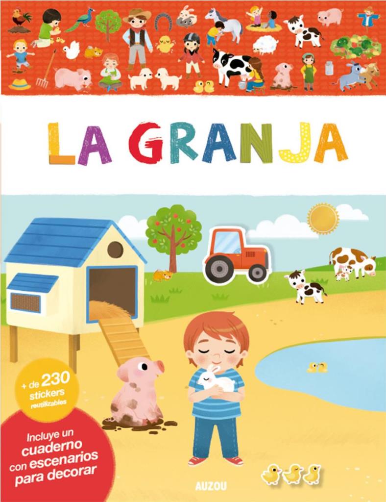 GRANJA, LA- INCLUYE UN CUADERNO CON ESCENARIOS PARA DECORAR