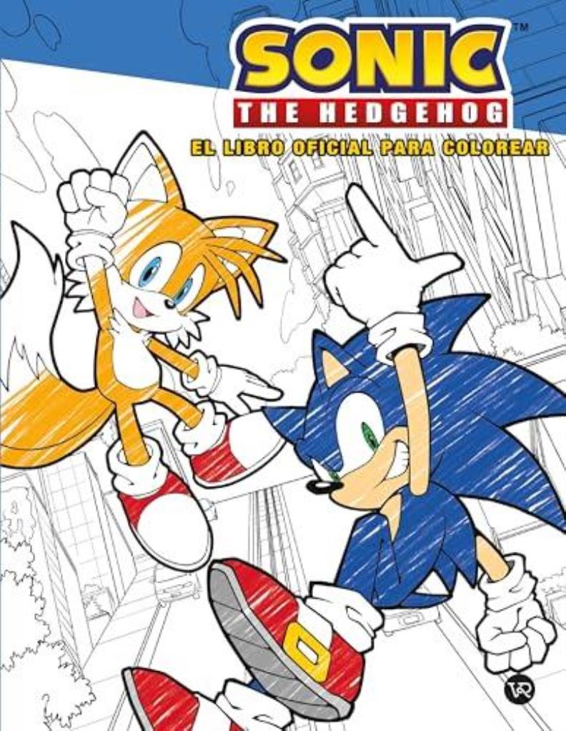 SONIC THE HEDGEHOG - EL LIBRO OFICIAL PARA COLOREAR