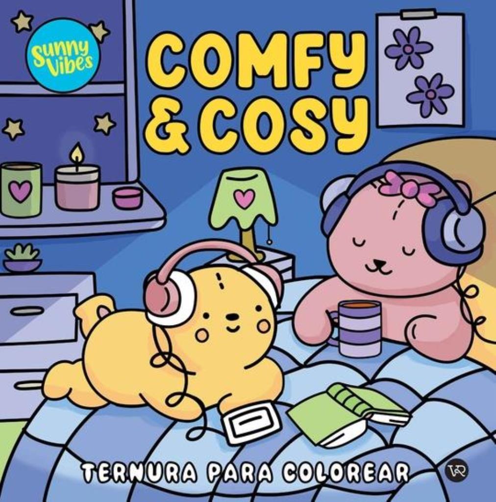COMFY & COSY - SUNNY VIBES, TERNURA PARA COLOREAR