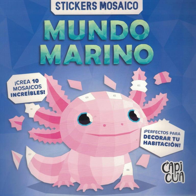 MUNDO MARINO- STICKERS MOSAICO