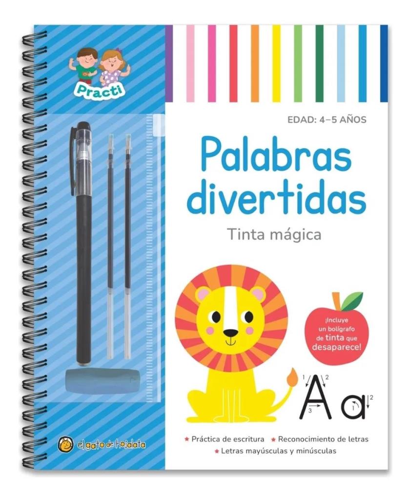 PALABRAS DIVERTIDAS - PRACTI TINTA MAGICA