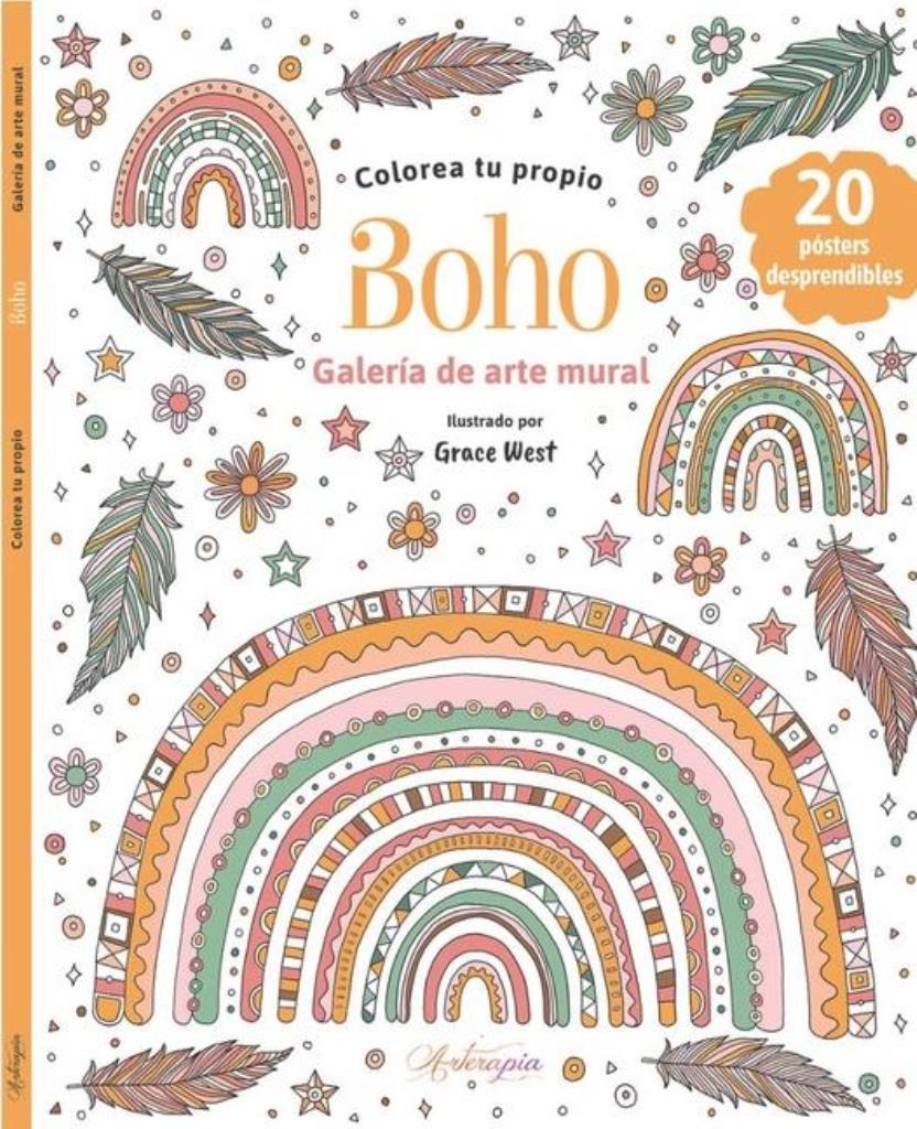 COLOREA TU PROPIO BOHO- GALERIA DE ARTE MURAL