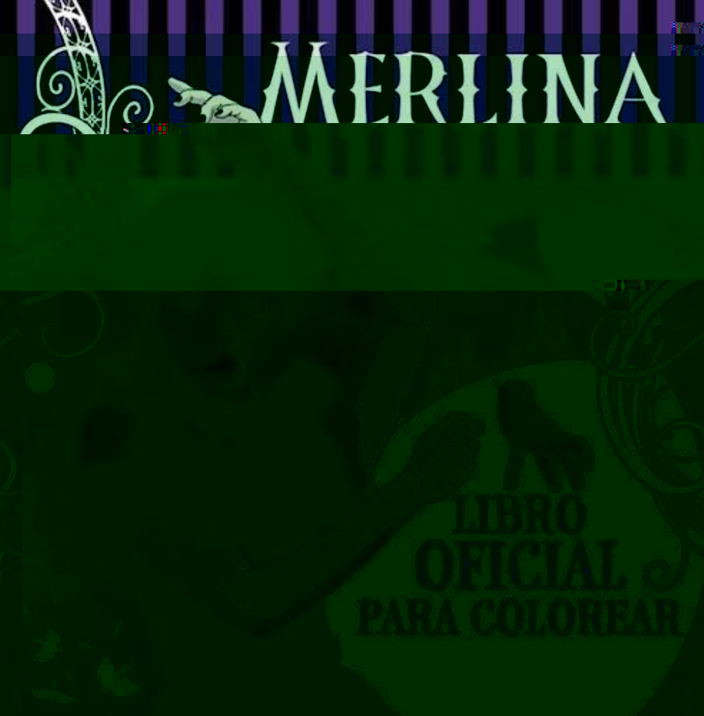 MERLINA ADDAMS - LIBRO OFICIAL PARA COLOR