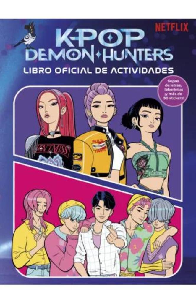 KPOP DEMON HUNTERS- LIBRO OFICIAL DE ACTIVIDADES