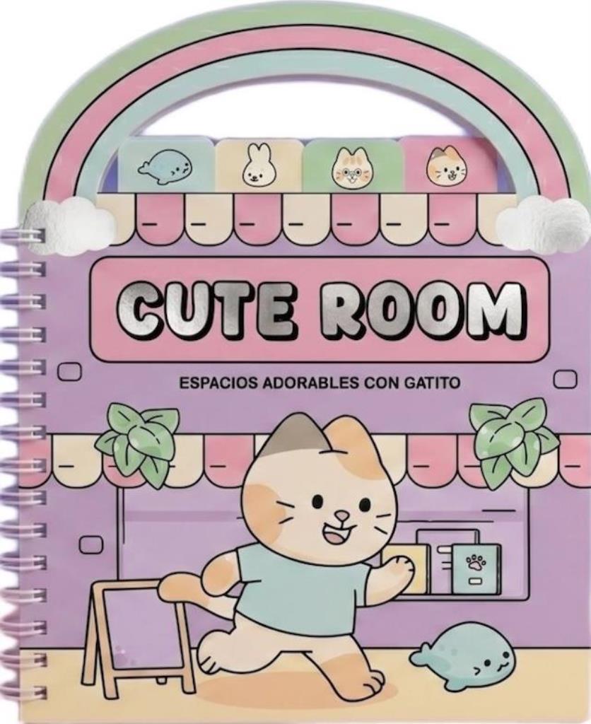 CUTE ROOM- ESPACIOS ADORABLES CON GATITO