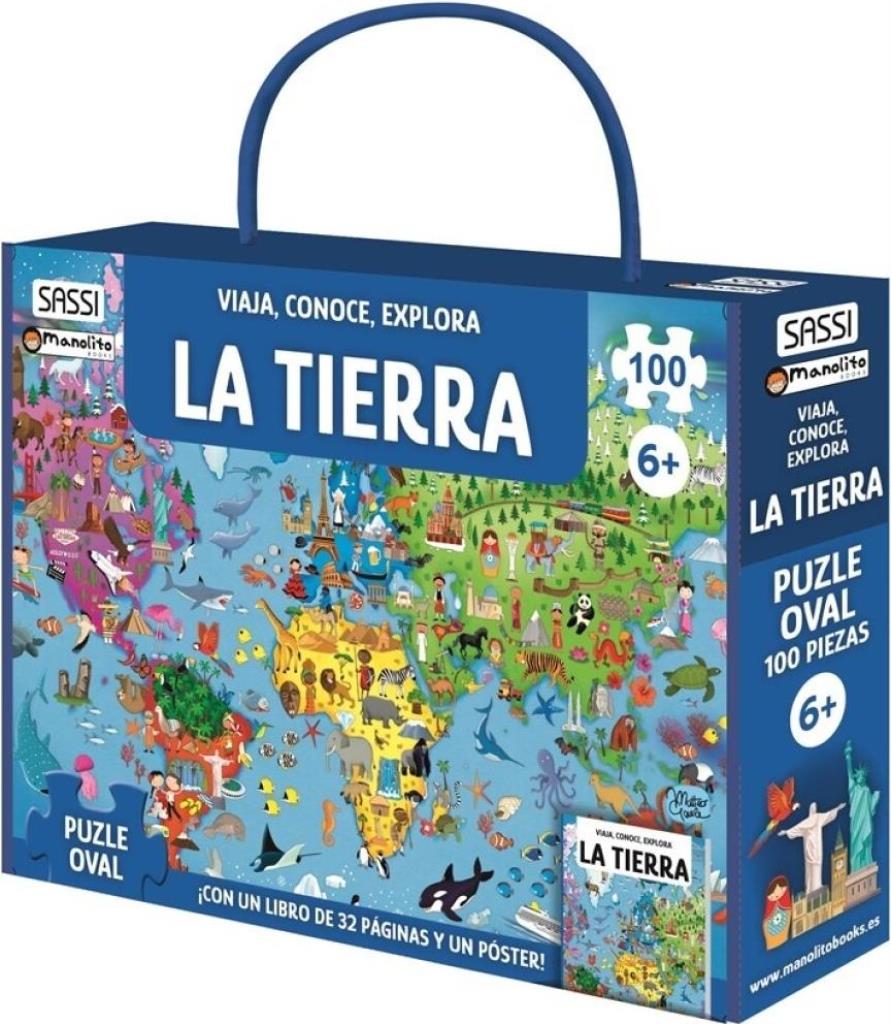 TIERRA, LA - VIAJA, CONOCE, EXPLORA PUZLE 100 PIEZAS