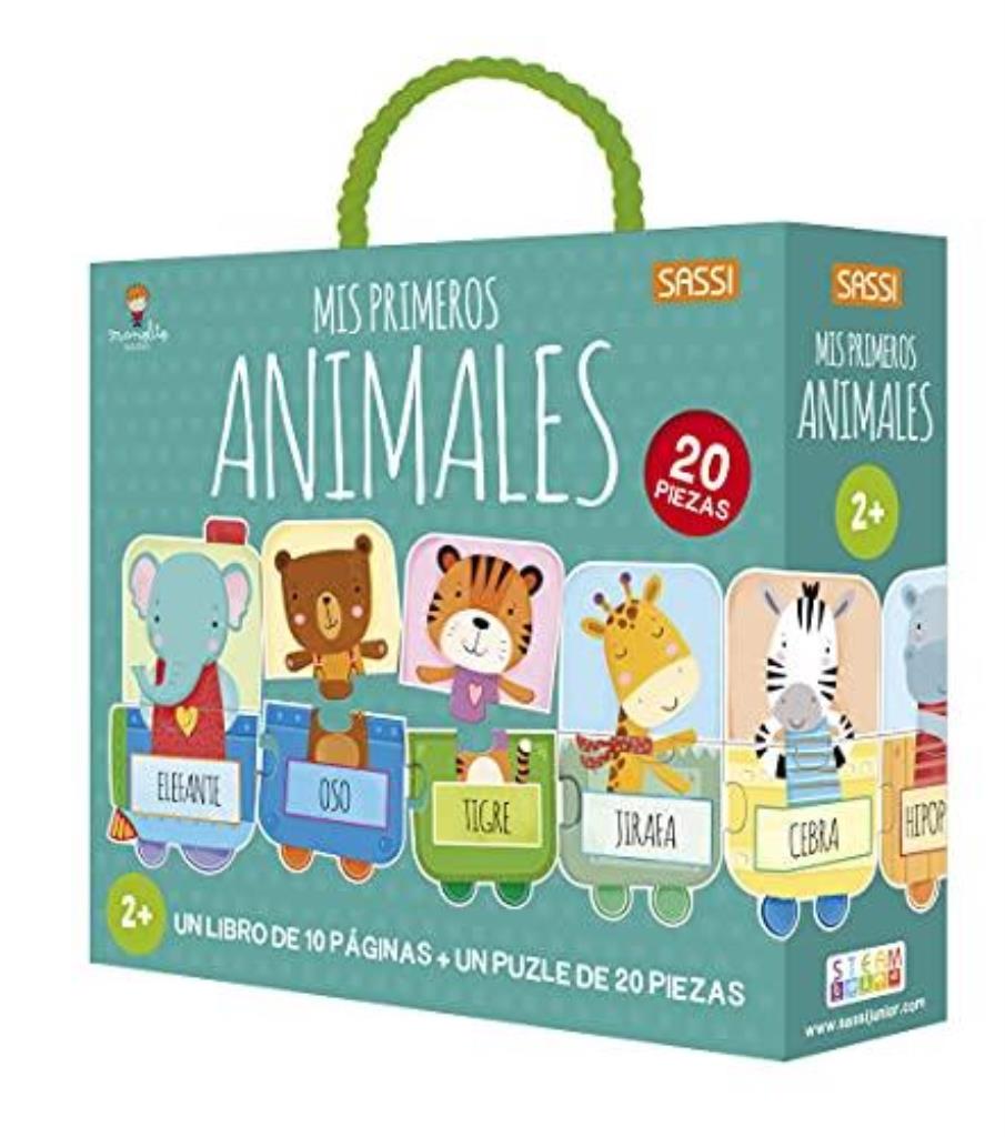 MIS PRIMEROS ANIMALES-  LIBRO+PUZZLE