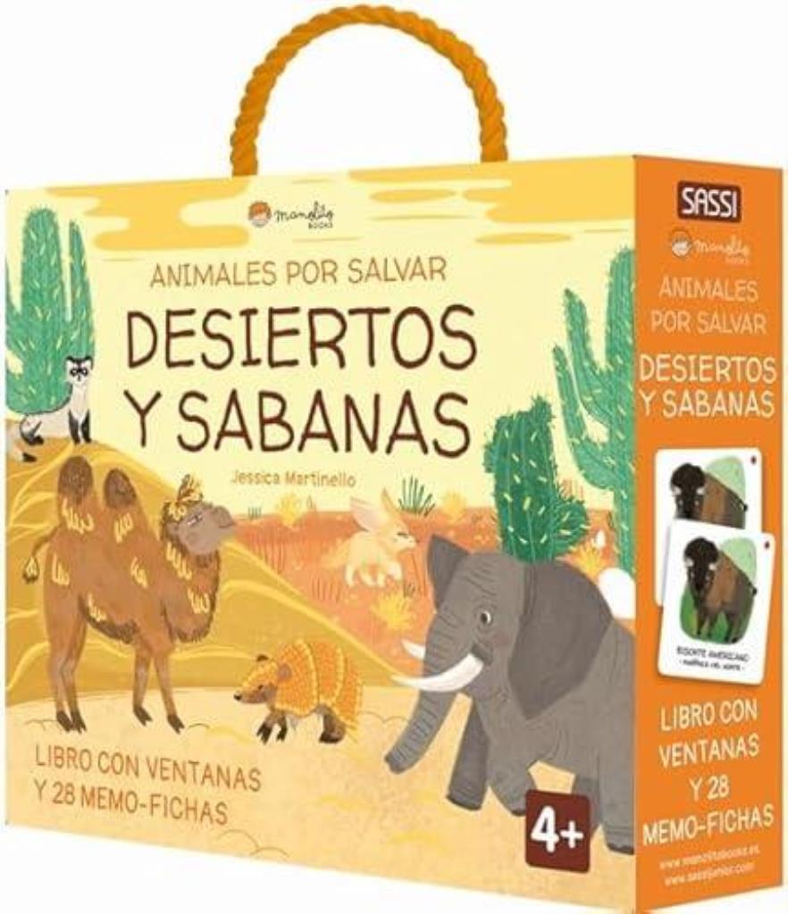 ANIMALES POR SALVAR - DESIERTOS Y SAVANAS