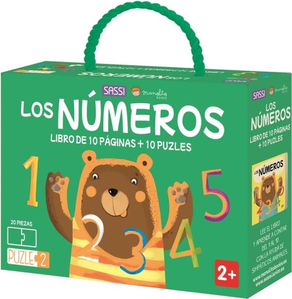 NUMEROS, LOS - LIBRO DE 10 PAGINAS + PUZLES