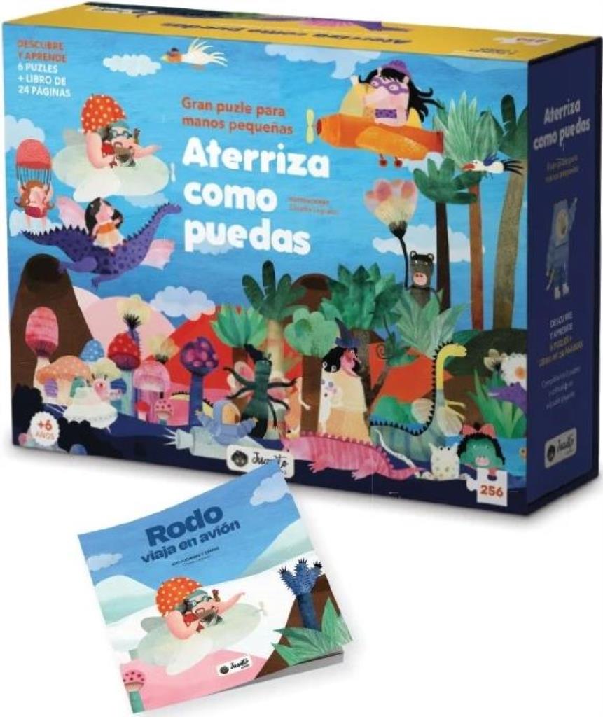 ATERRIZA COMO PUEDAS- GRAN PUZLE PARA MANOS PEQUEÑAS