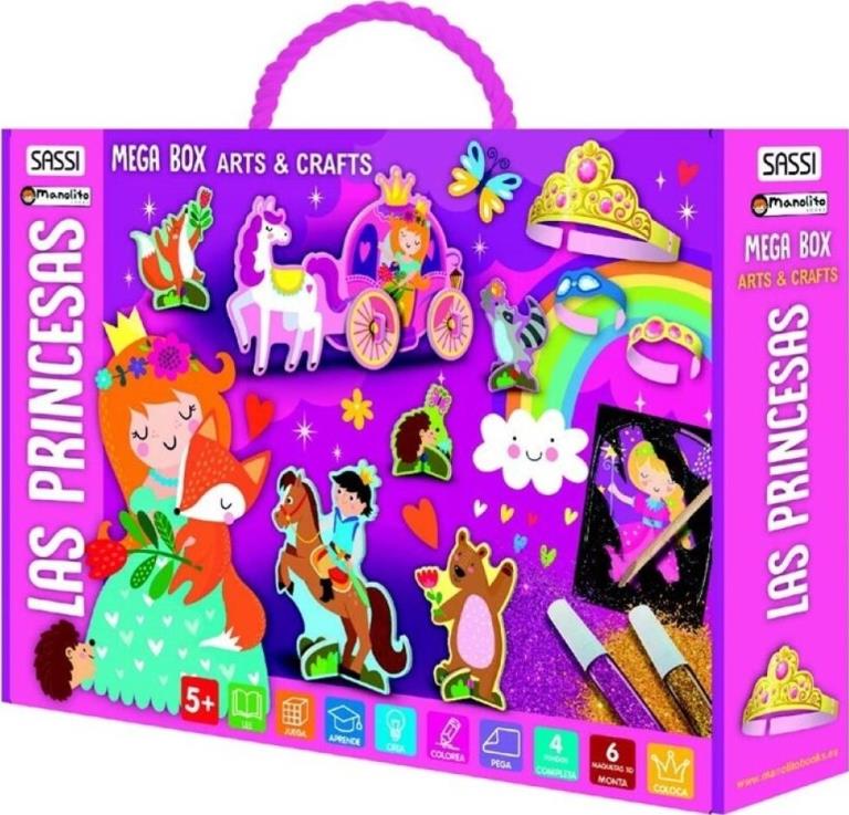 PRINCESAS, LAS - MEGA BOX ARTS Y CRAFTS