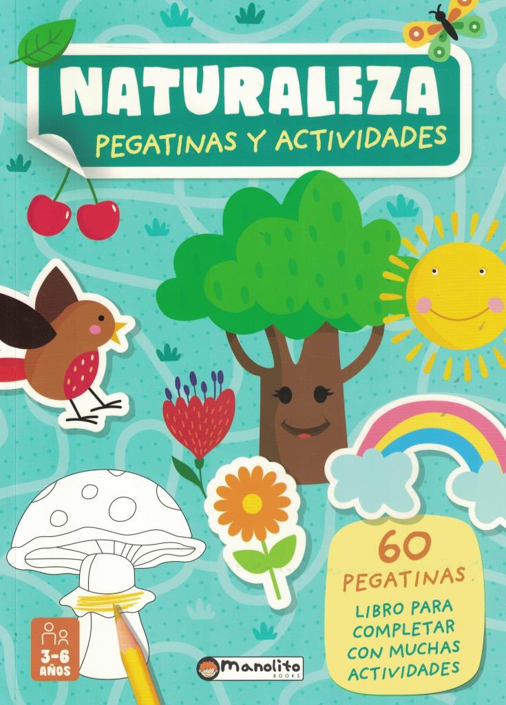 NATURALEZA- PEGATINAS Y ACTIVIDADES