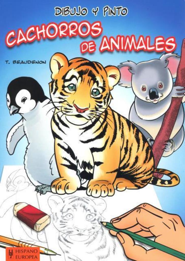 CACHORROS DE ANIMALES. DIBUJO Y PINTO