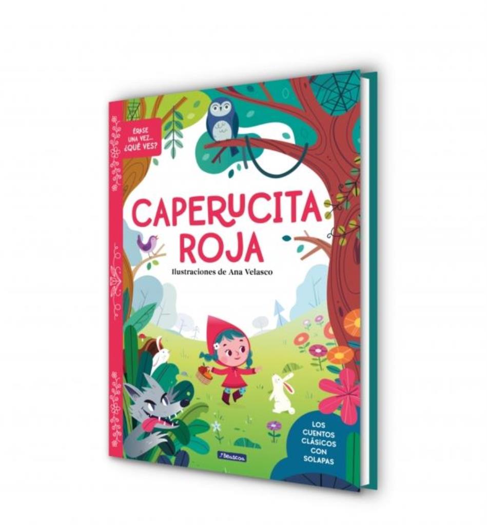 CLASICOS CON SOLAPAS- CAPERUCITA ROJA