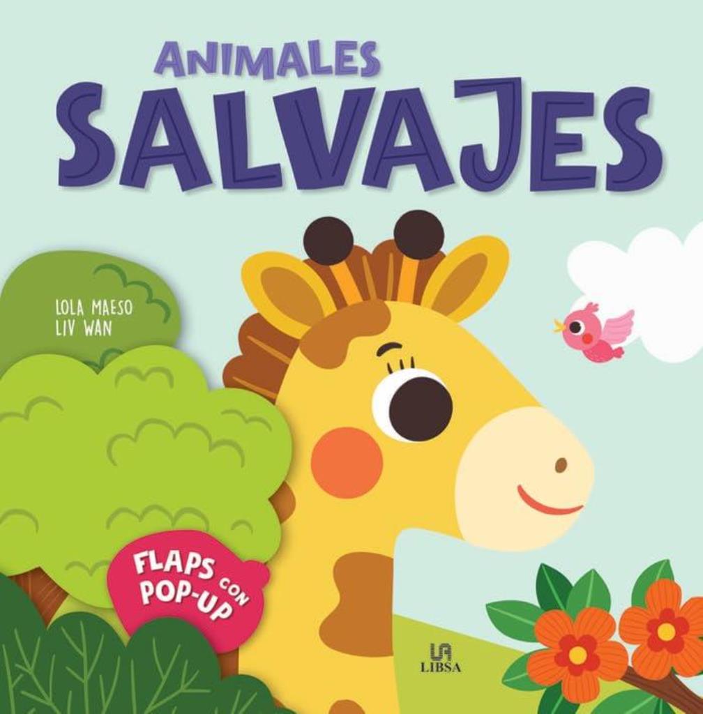 ANIMALES SALVAJES- FLAPS CON POP UP