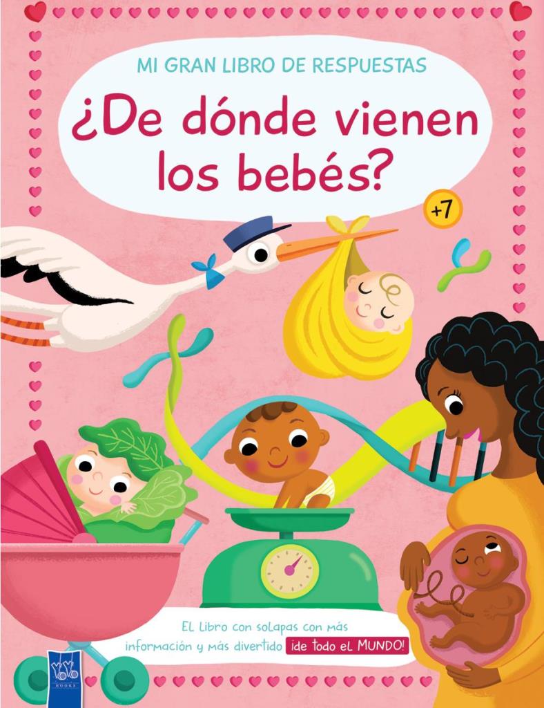 DE DONDE VIENEN LOS BEBES- MI GRAN LIBRO DE RESPUESTAS