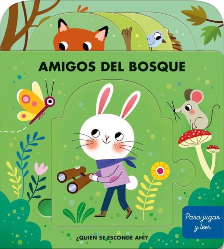 AMIGOS DEL BOSQUE- QUIEN SE ESCONDE AHI