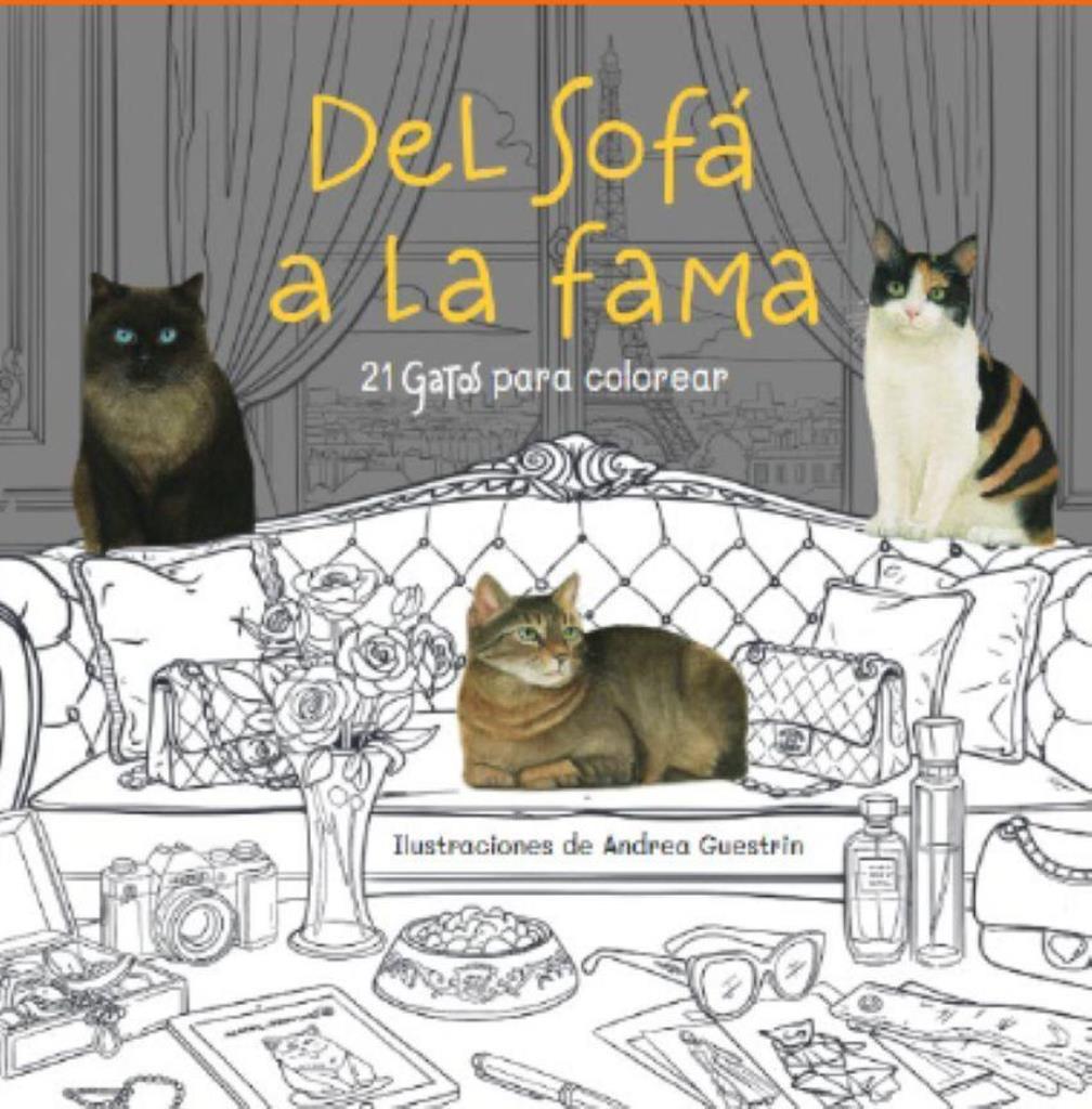 DEL SOFA A LA FAMA- 20 GATOS PARA COLOREAR