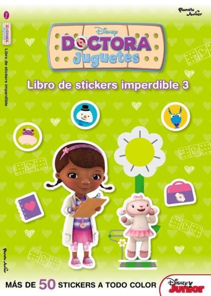 DOCTORA JUGUETES- LIBRO DE STICKERS IMPERDIBLE 3