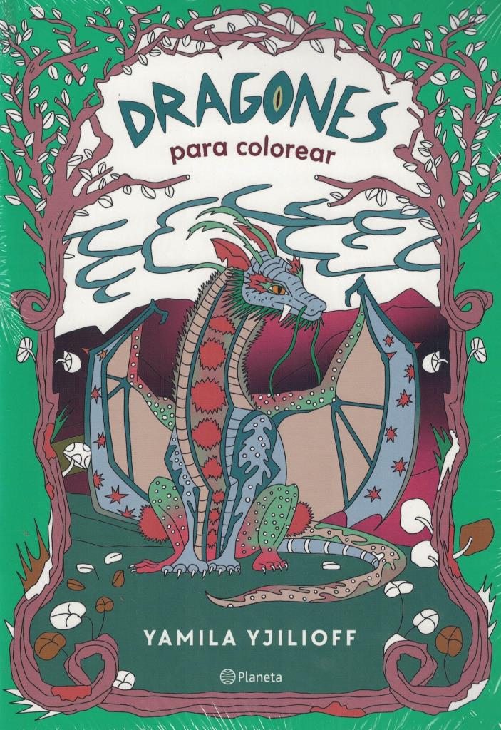 DRAGONES PARA COLOREAR