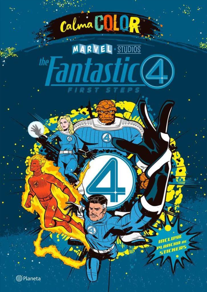 CALMA COLOR - LOS 4 FANTASTICOS PRIMEROS PASOS