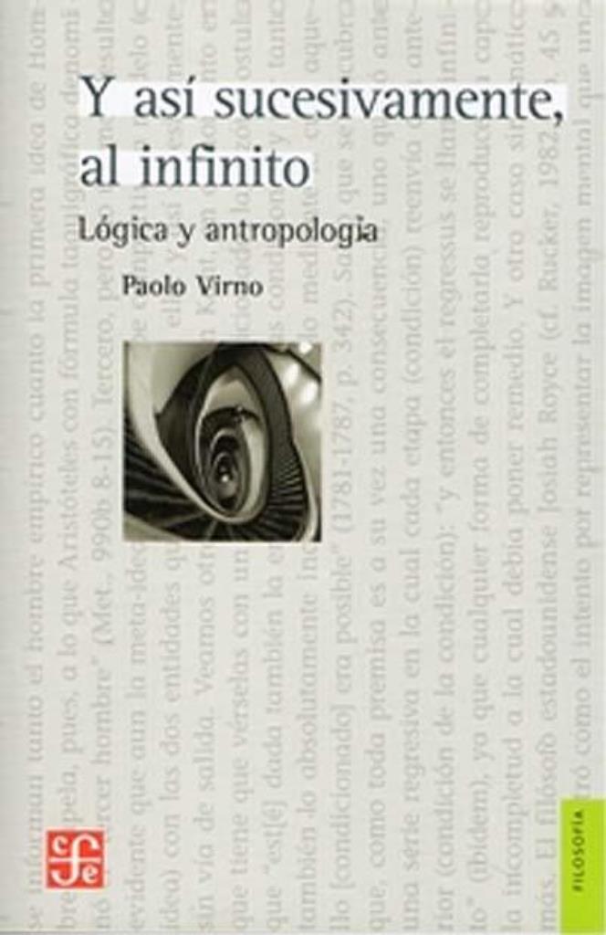 Y ASI SUCESIVAMENTE, AL INFINITO