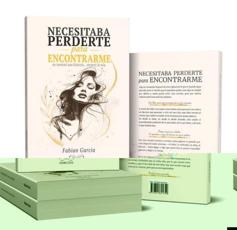 NECESITABA PERDERTE PARA ENCONTRARME