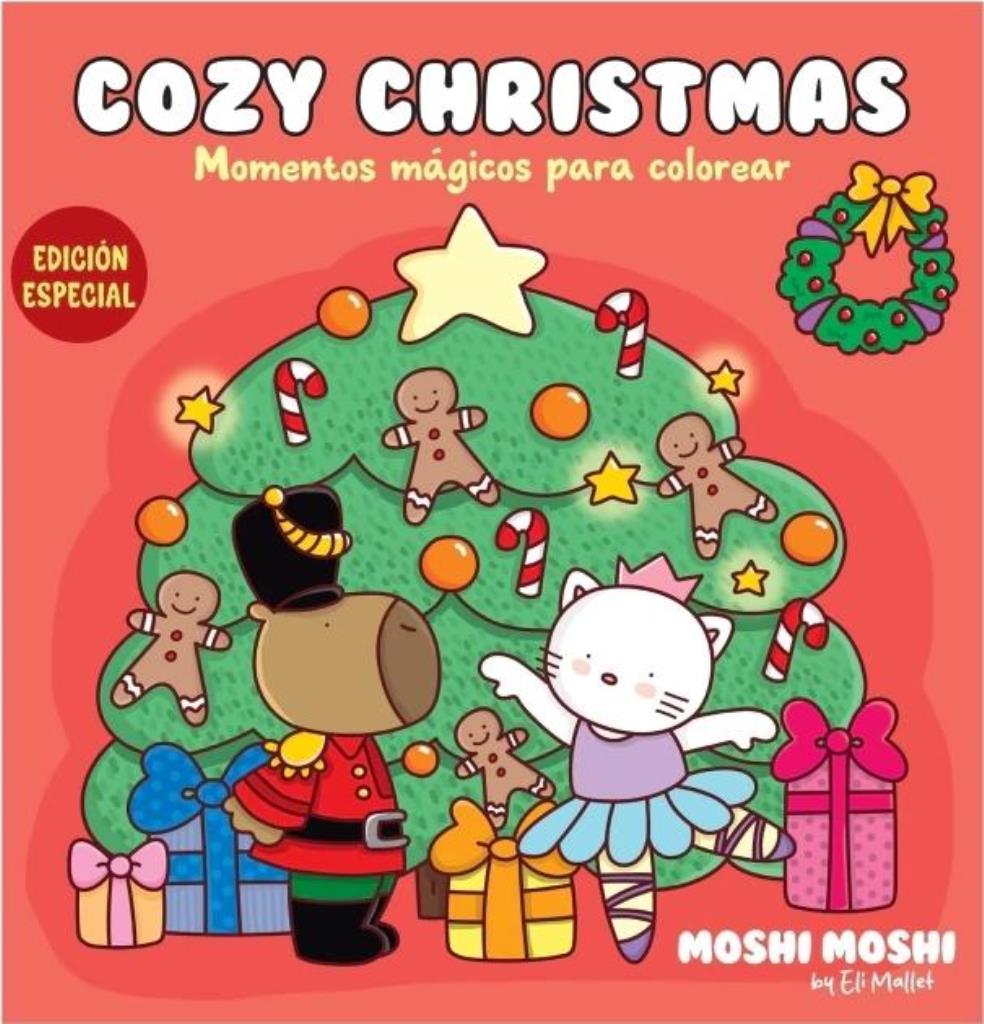 NAVIDAD, COZY CHRISTMAS - MOMENTOS MAGICOS PARA COLOREAR