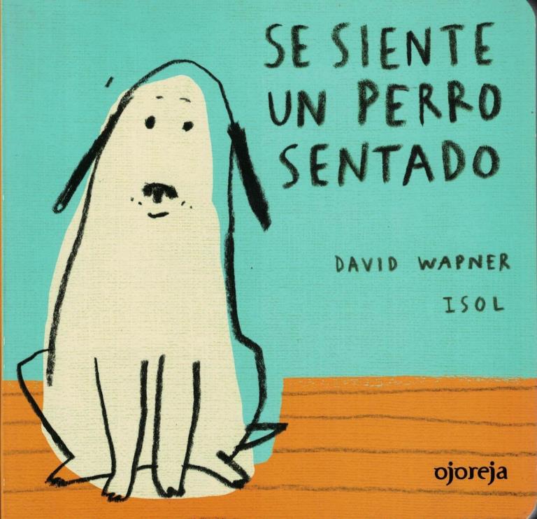 SE SIENTE UN PERRO SENTADO