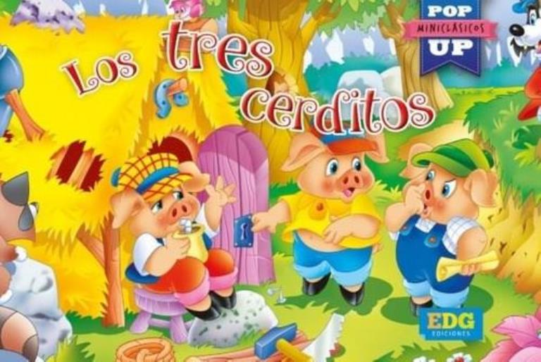 TRES CERDITOS, LOS- MINI POP UP
