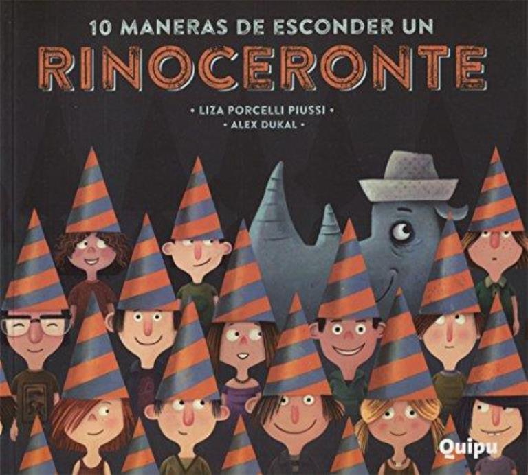 10 MANERAS DE ESCONDER UN RINOCERONTE - LIBRO ALBUM