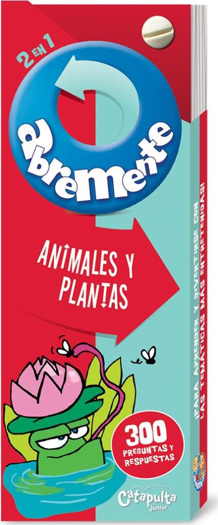 ANIMALES Y PLANTAS - ABREMENTE 2 EN 1 (E)