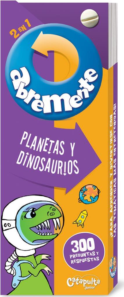 PLANETAS Y DINOSAURIOS - ABREMENTE 2 EN 1 (E)