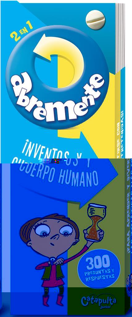 INVENTOS Y CUERPO HUMANO - ABREMENTE 2 EN 1 (E)