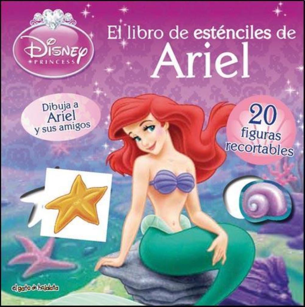 ESTENCIL DISNEY - ARIEL