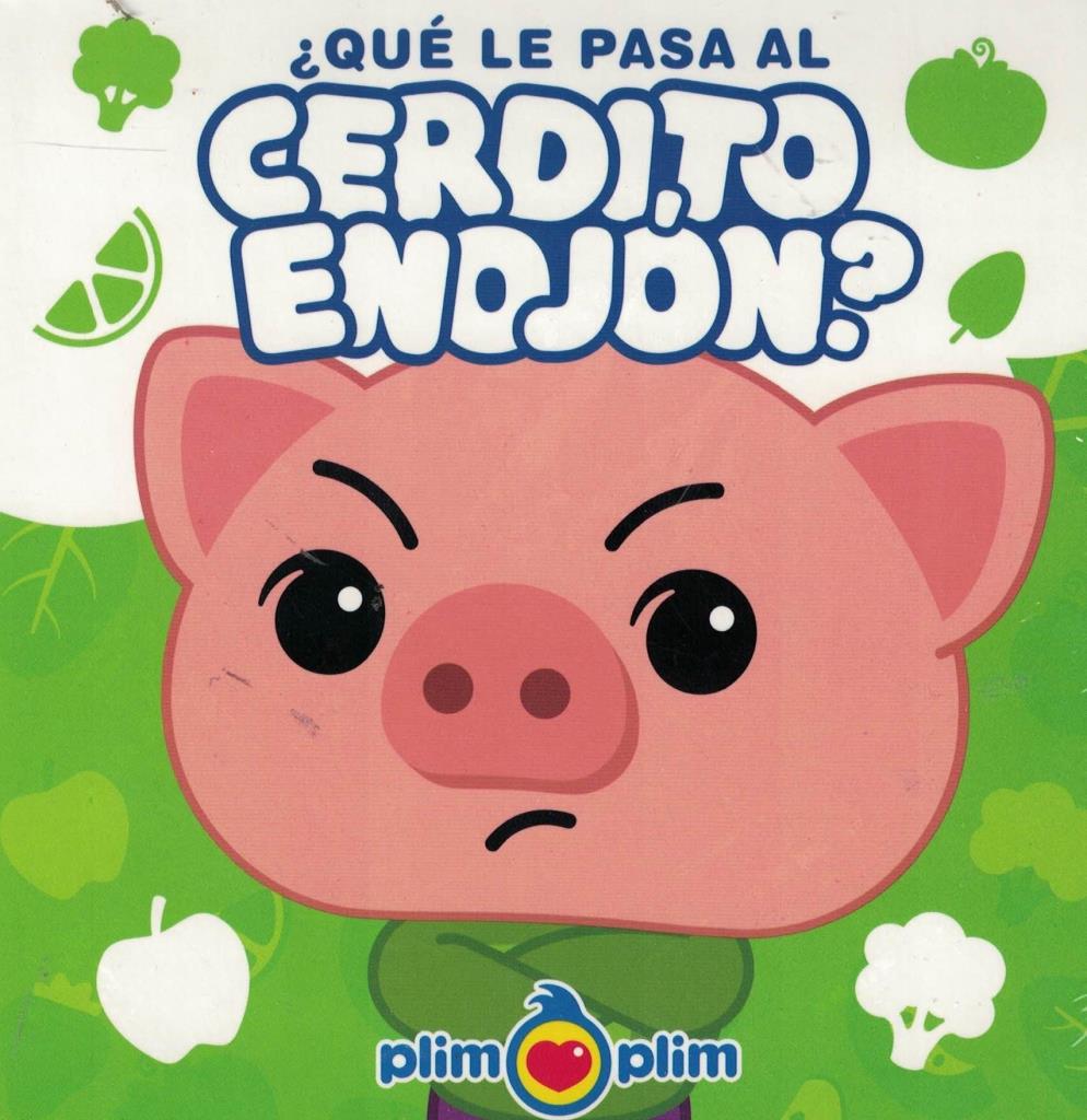 PLIM PLIM - Â¿QUÑ LE PASA AL CERDITO ENOJÑN (ACARTONADO)