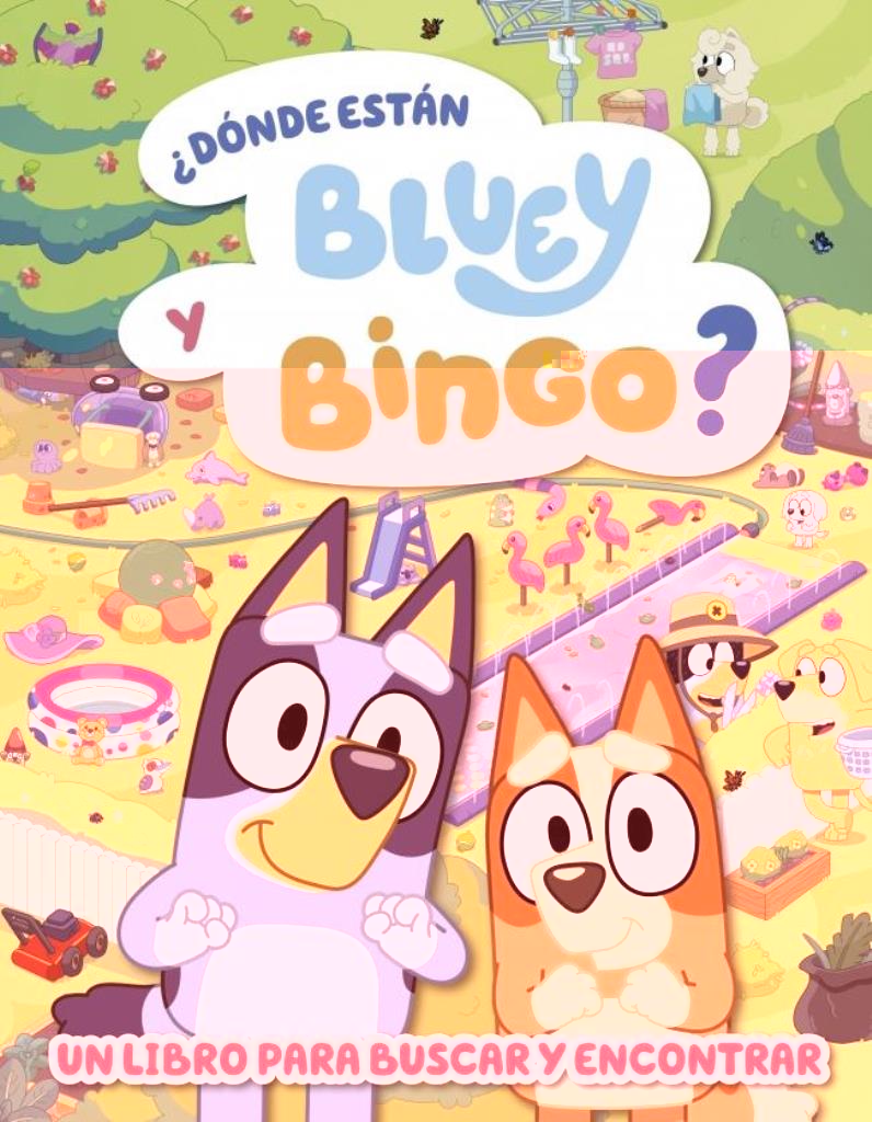 BLUEY- DONDE ESTA BLUEY Y BINGO