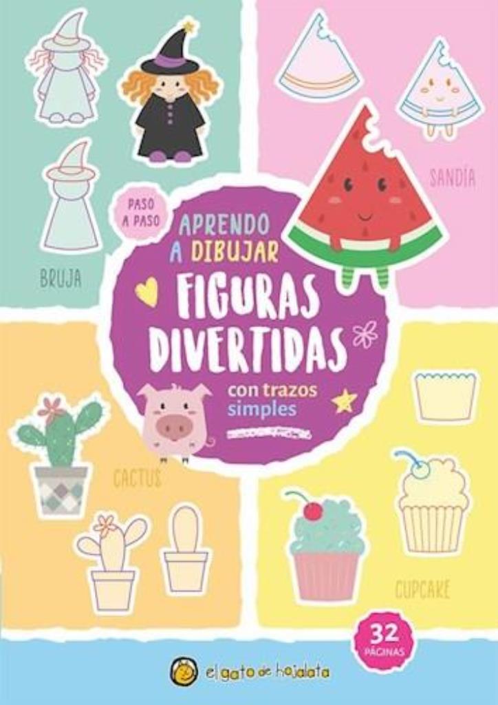 APRENDO A DIBUJAR FIGURAS DIVERTIDAS