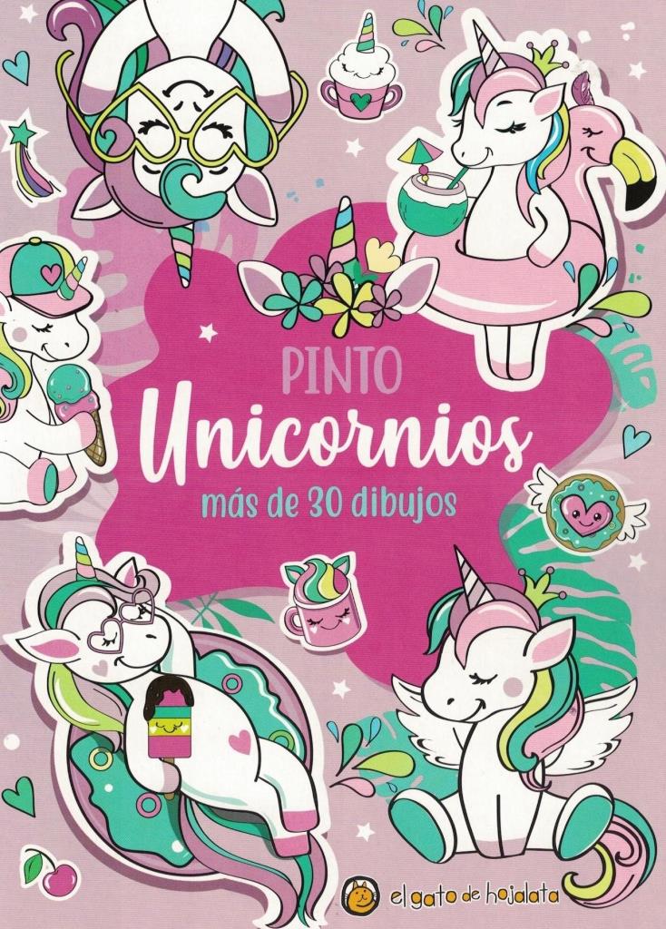 PINTO UNICORNIOS + DE 30 DIBUJOS