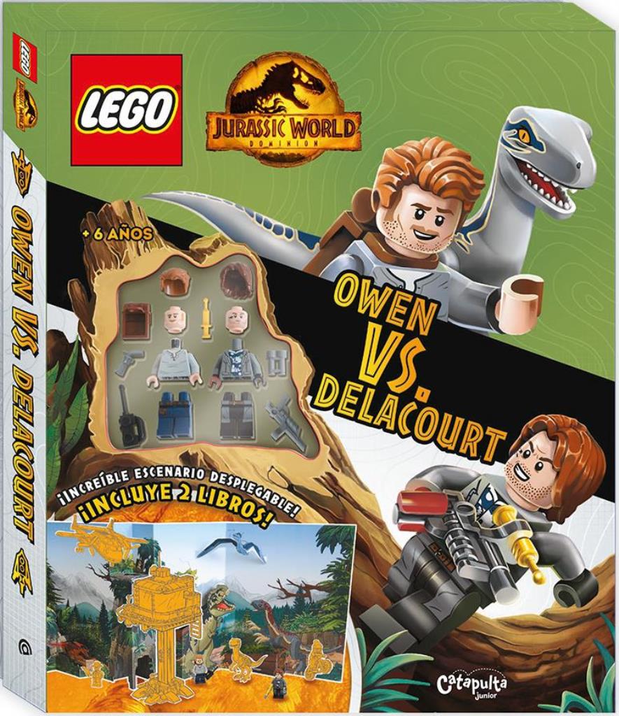 LEGO JURASSIC WORLD - OWEN VS DELACOURT