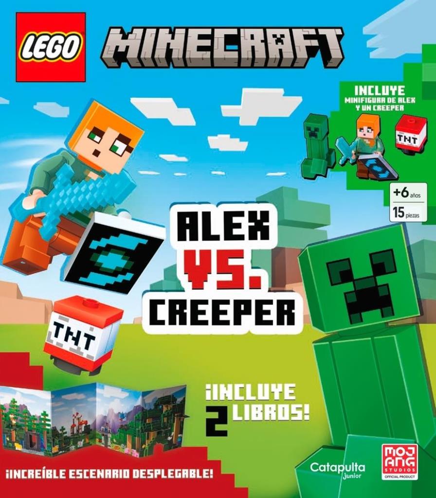 LEGO MINECRAFT- ALEX VS CREEPER