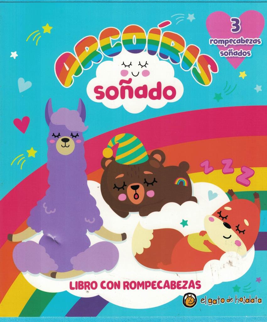 ARCOIRIS SOÑADO - LIBRO CON ROMPECABEZAS