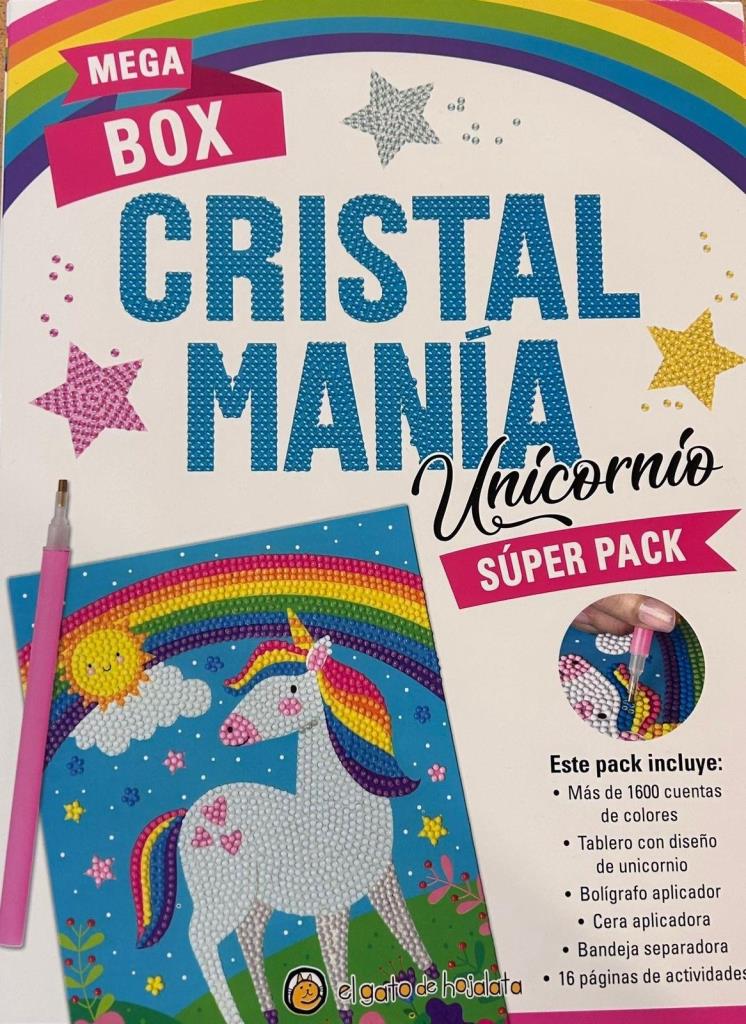 CRISTAL MANIA UNICORNIO SUPER PACK- MEGA BOX