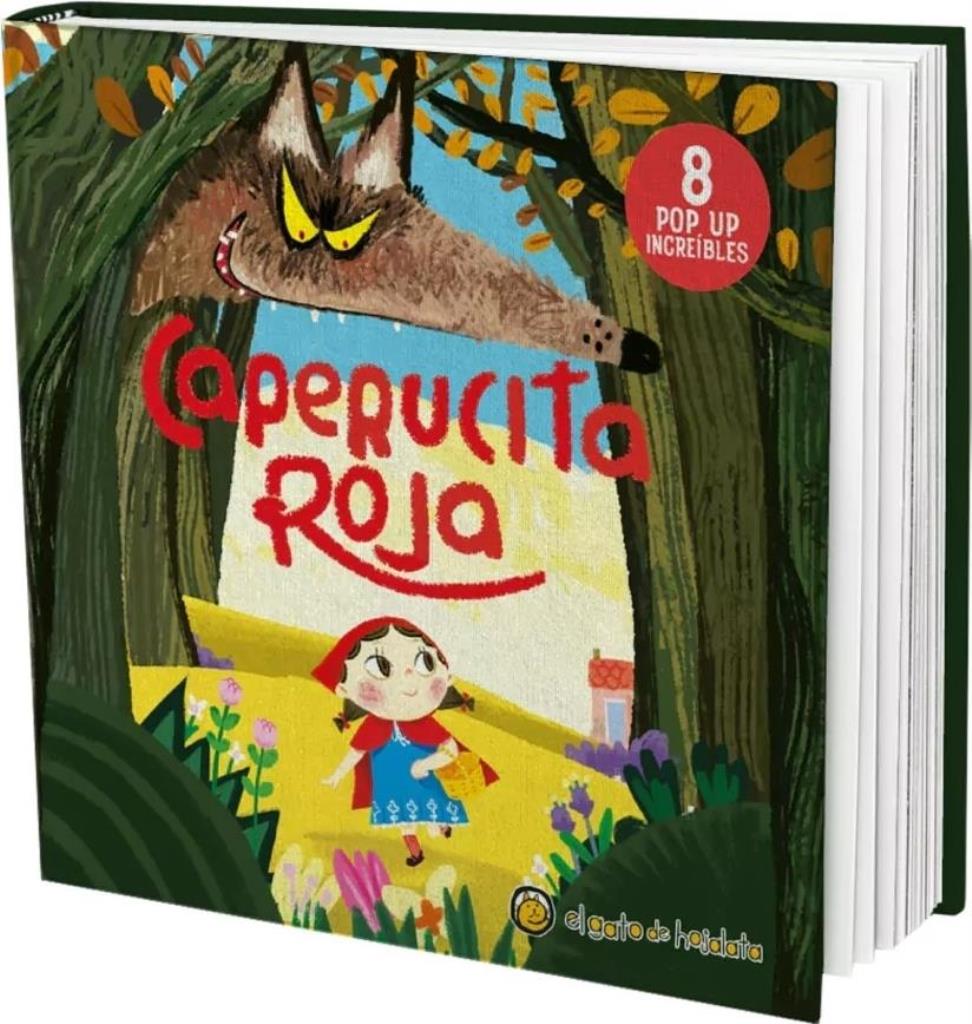 CAPERUCITA ROJA- 8 POP UP INCREIBLES