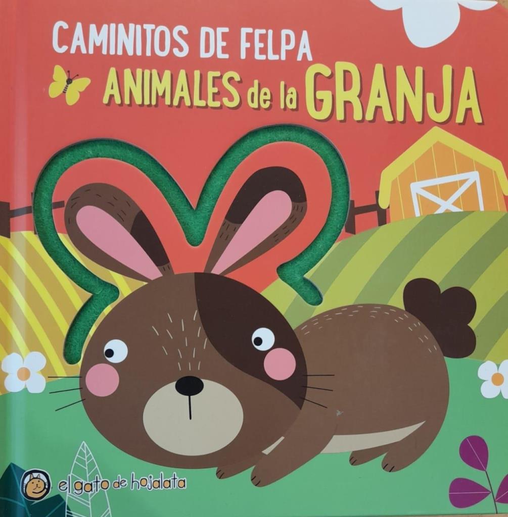 ANIMALES DE LA GRANJA- CAMINITOS DE FELPA