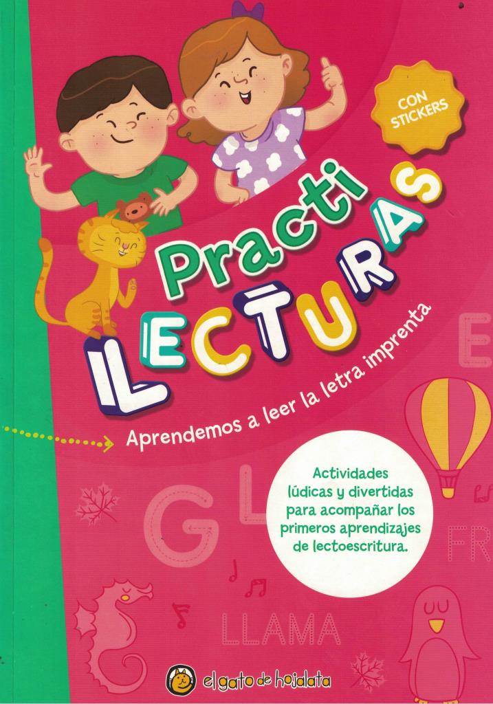 PRACTILECTURAS- APRENDEMOS A LEER LA LETRA IMPRENTA