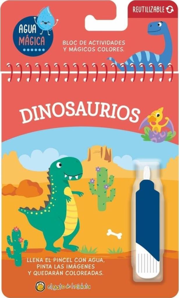 DINOSAURIOS - A JUGAR CON AGUA MAGICA