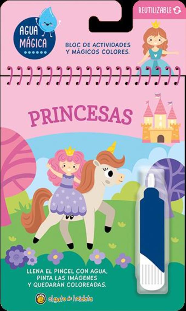 PRINCESAS - A JUGAR CON AGUA MAGICA