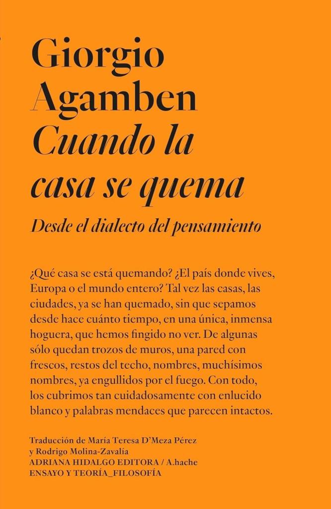 CUANDO LA CASA SE QUEMA