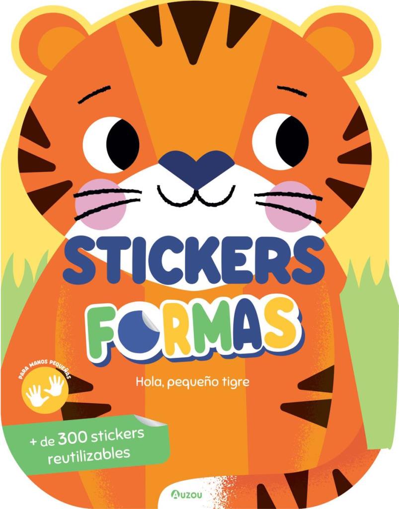 HOLA PEQUEÑO TIGRE- STICKERS FORMAS